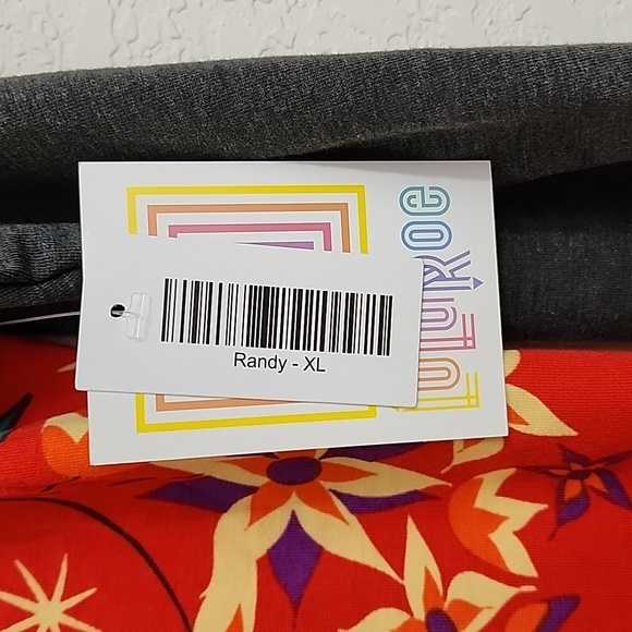 XL Red Lularoe Randy - Picture 3 of 4